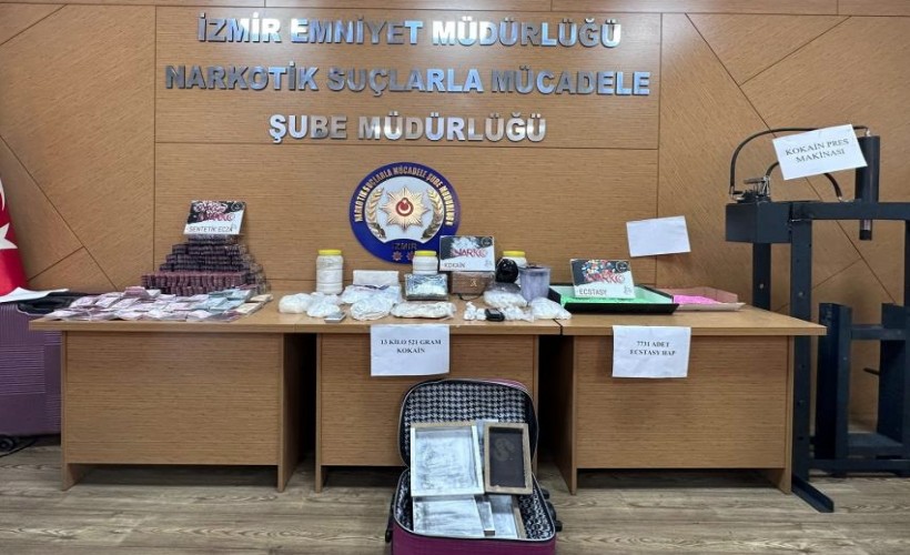 İzmir'de uyuşturucu operasyonu: 48 şüpheli tutuklandı