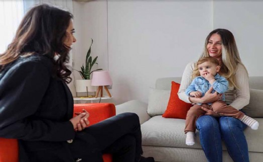 ‘Karşıyaka95 Projesi'nde 4 yılda 0-3 yaş çocuğu olan ailelere 14 bin ev ziyareti!