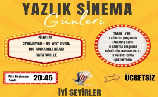 Menderes'te sinema zamanı