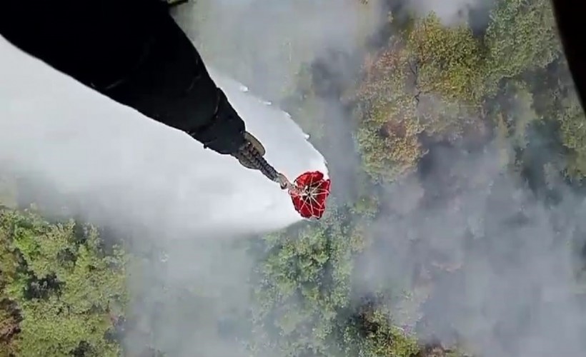 Menderes’teki orman yangını kontrol altında