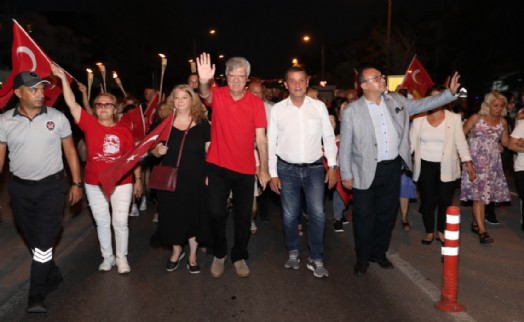 Narlıdere'de de 30 Ağustos Zafer Bayramı coşkusu