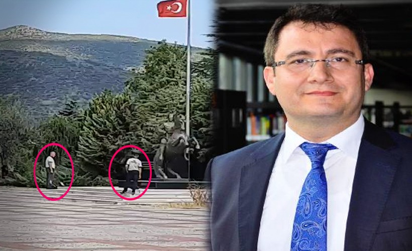 Rektörden Atatürk heykeli önünde 'nöbet tutma' cezası!