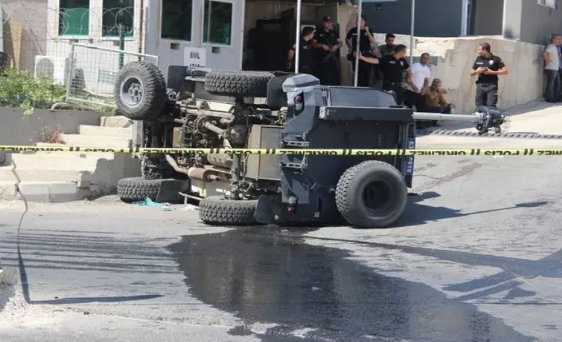 Şanlıurfa'da zırhlı polis aracı devrildi: 1 şehit