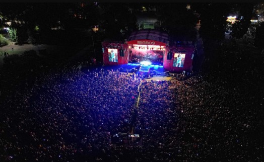 92. İzmir Enternasyonal Fuarı'nda müzik durmuyor