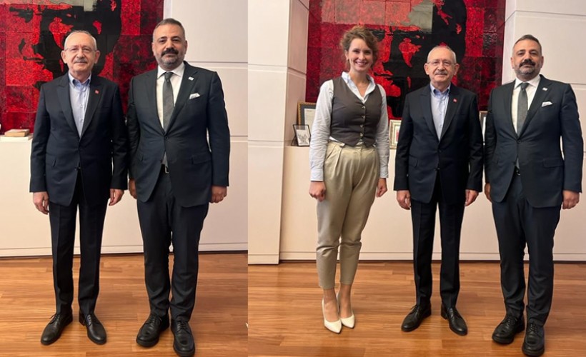 Aslanoğlu'ndan kongre sonrası ilk ziyaret CHP Lideri Kılıçdaroğlu'na