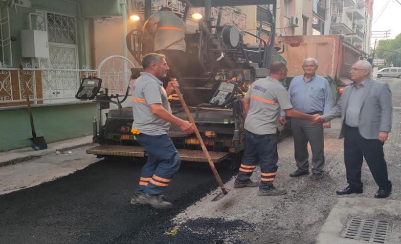 Başkan Selvitopu'ndan Bahar'da asfalt denetimi