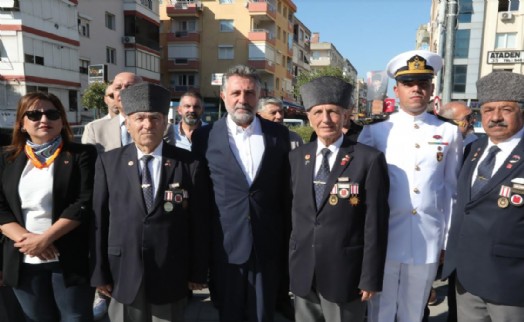 Bayraklı'da Gaziler Günü kutlandı