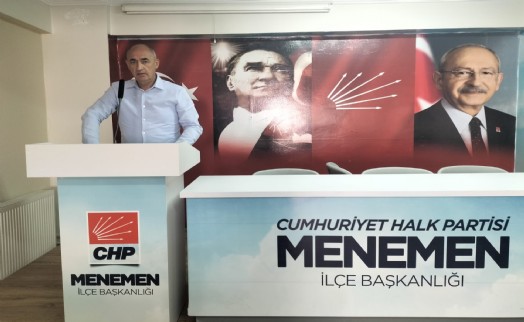 CHP Menemen'den Pehlivan'a ‘ek bütçe' ve ‘konser' tepkisi