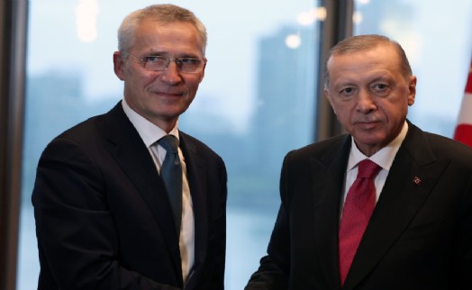 Cumhurbaşkanı Erdoğan, New York'ta Stoltenberg ile görüştü