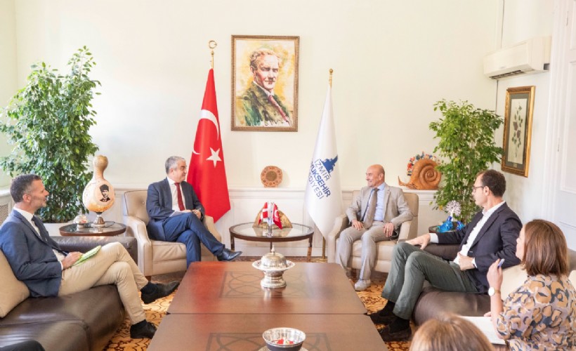 Danimarka Büyükelçisi’nden Başkan Soyer’e ziyaret