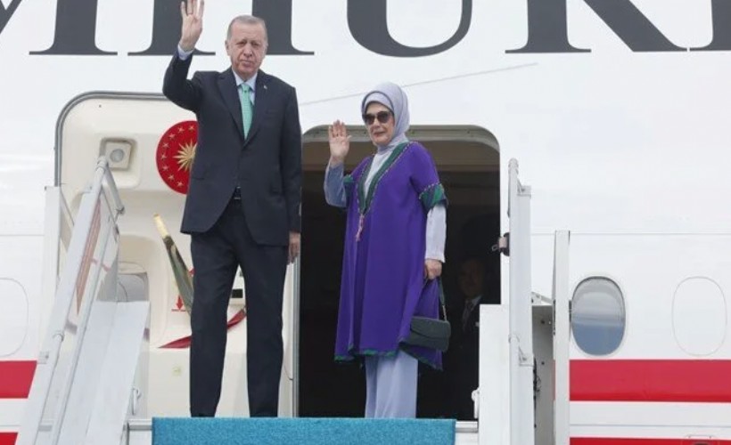 Cumhurbaşkanı Erdoğan G20 için Hindistan'a gitti