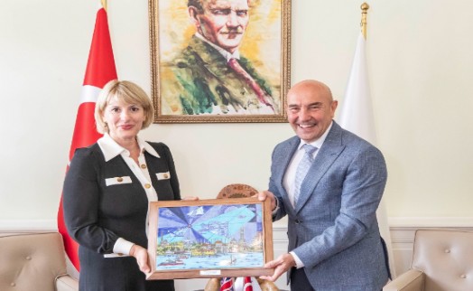 İngiltere Büyükelçisi Morris, Soyer'i ziyaret etti