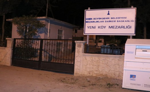 İzmir'de mezarlıkta yeni doğmuş bebek bulundu
