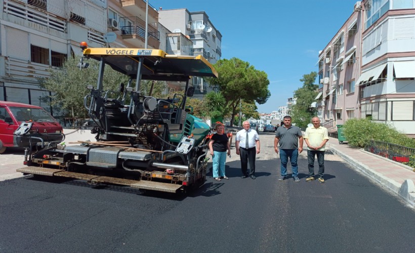 Karabağlar'da asfalt çalışmaları hız kesmedi