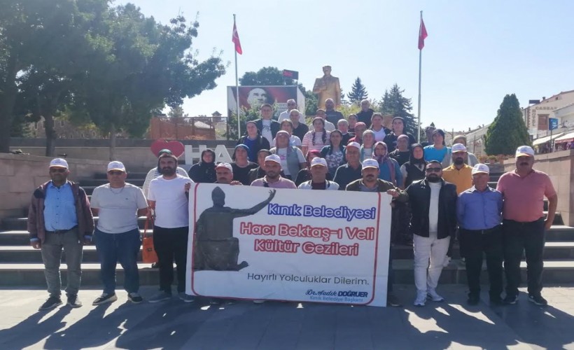 Kınık Belediyesi’nden vatandaşlara ücretsiz Hacı Bektaş-i Veli gezisi