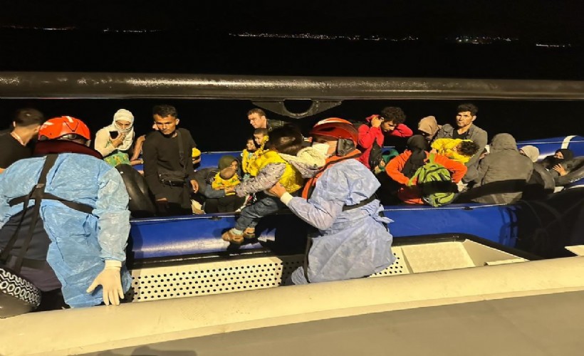 Kucağındaki çocuklarla Yunanistan'a geçerlerken yakalandılar