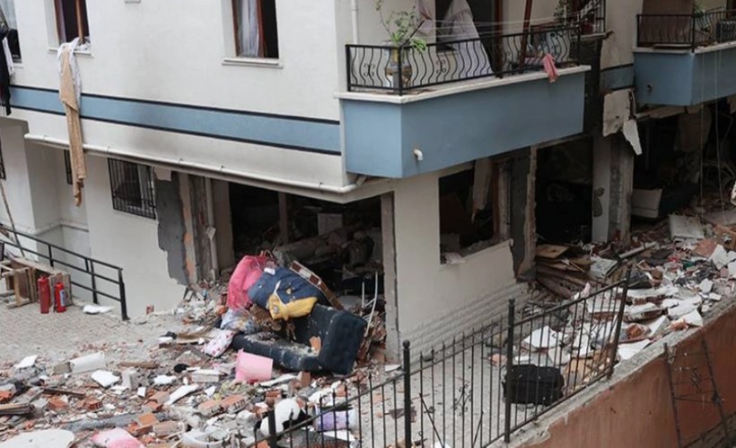 Mamak'ta 6 katlı binada patlama: 1 ölü