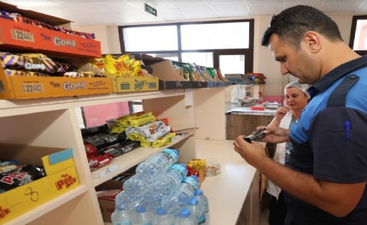 Menderes'te kantin denetimi