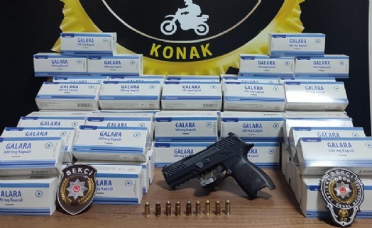 Şüphe üzerine durdurulan araçta binlerce sentetik hap çıktı