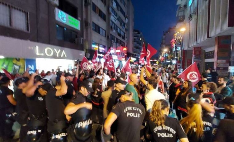 TİP’in ‘Gezi’ protestosuna polis müdahalesi!