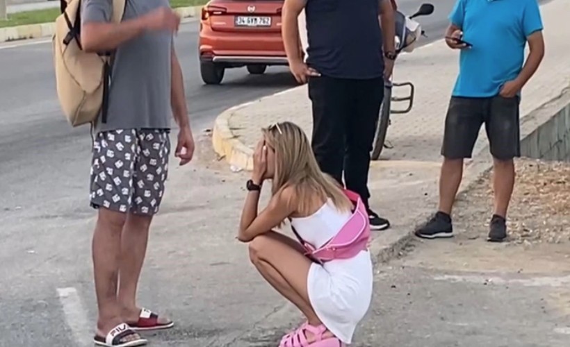 Ukraynalı kadının şoka girdiği anlar! Baktıkça gözyaşlarına boğuldu
