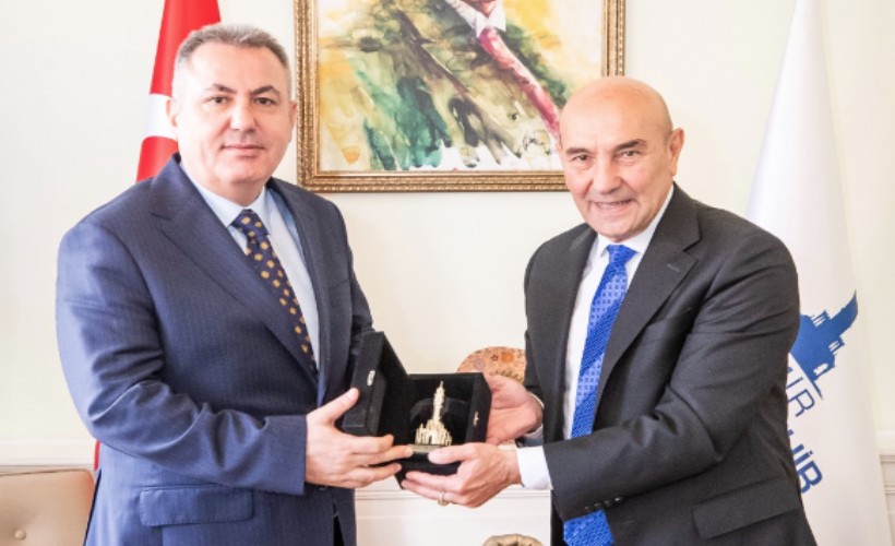 Vali Elban’dan Başkan Soyer’e iade-i ziyaret