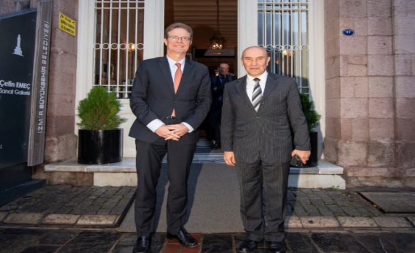 AB Türkiye Delegasyonu Başkanı Meyer-Landrut’tan Soyer’e ziyaret