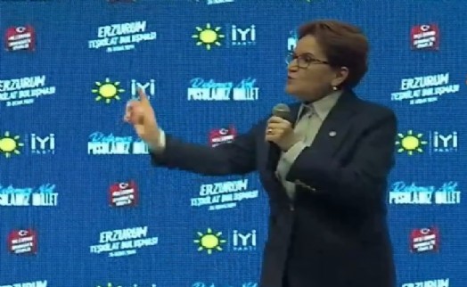 Akşener, Erzurum'da; İsveç'te kim kime yanlamış, gördük!