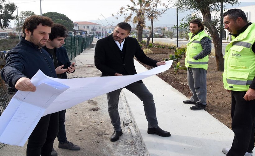 Başkan Fatih Gürbüz Foça'yı geleceğe taşıyor