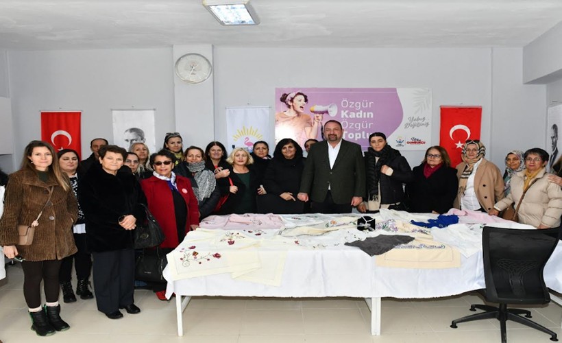 Çiğli Belediyesi 4. Kadın Dayanışma Merkezini Sasalı’da açtı