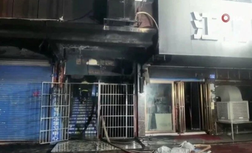 Çin'de yangın faciası: 39 ölü