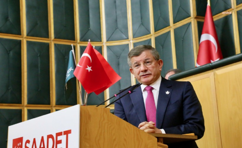 Davutoğlu:  Saadet Partisi'yle seçimlere ortak gireceğiz