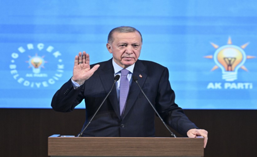 Erdoğan AK Parti'nin seçim beyannamesini açıkladı: İzmir'i örnek gösterdi