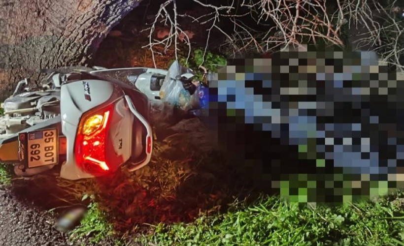 İzmir'de belediye çalışanı motosiklet kazasında can verdi