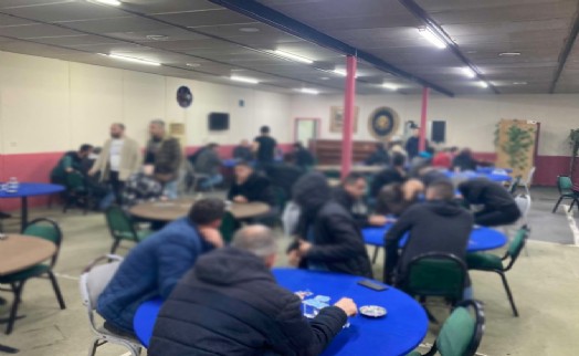 İzmir'de jandarmanın tombala baskınında ceza yağdı