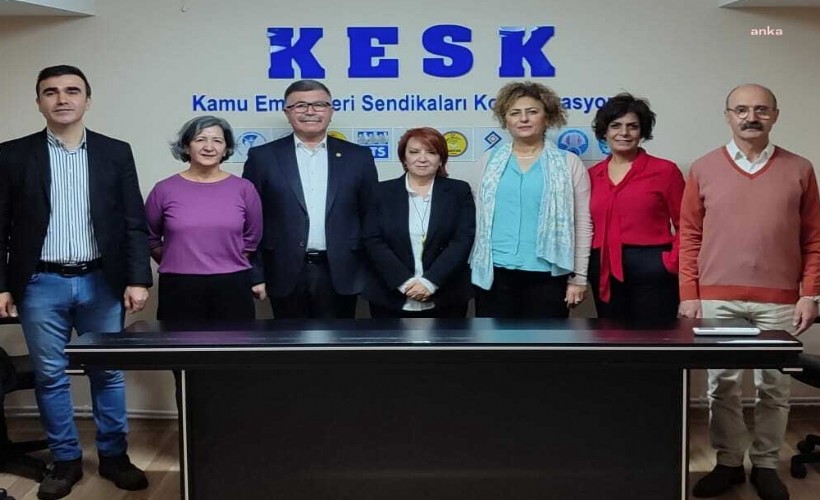 KESK'in yeni Eş Genel Başkanları Ayfer Koçak ve Ahmet Karagöz oldu