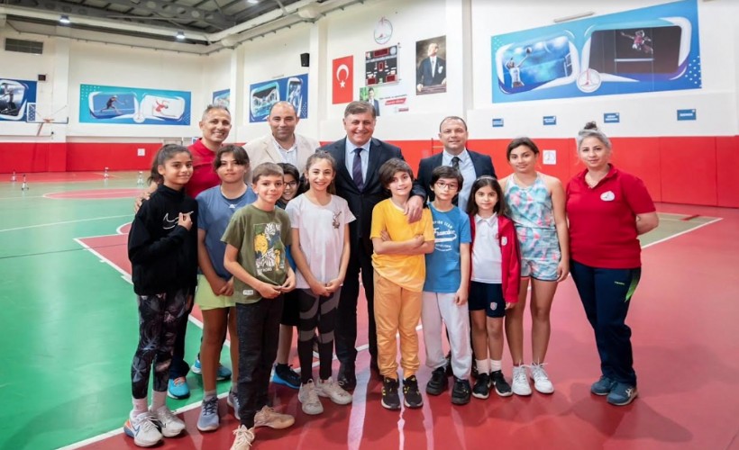 Karşıyaka'da Sportif Yetenek Ölçüm ve Spora Yönlendirme Merkezi yoğun ilgi görüyor