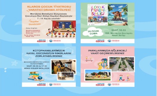 Menderes'te sömestr bir başka güzel