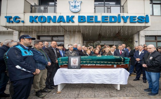 Mustafa Cinkılıç'a  Konak'ta son veda