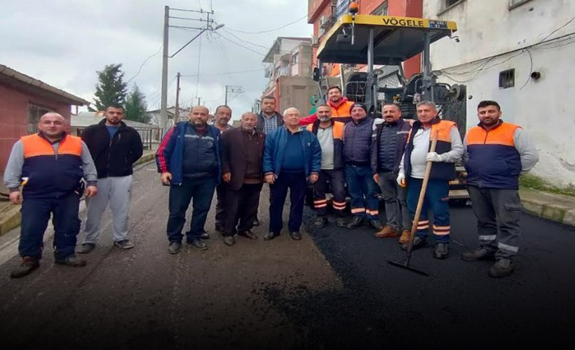 Vatandaşlardan Başkan Selvitopu'na asfalt teşekkürü