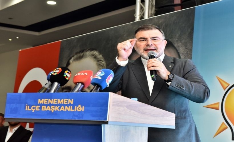 AK Partili Saygılı'dan Başkan Tugay'a 'Menemen' tepkisi: Politik husumet besliyor!