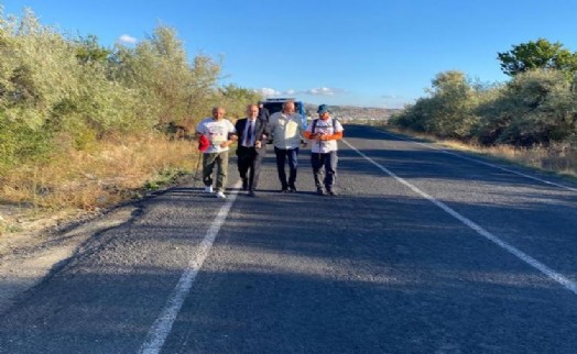 Astsubayların 400 KM'lik yürüyüşüne ilk destek CHP'li Bakan'dan!