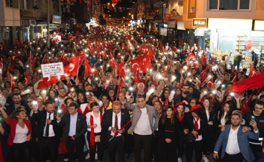 Balçova'da Cumhuriyet coşkusu yaşandı