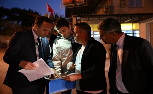 Bornova'da yol seferberliği