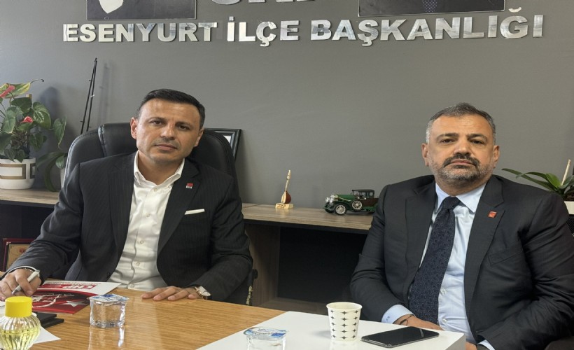 CHP İzmir İl Başkanı Aslanoğlu'ndan Esenyurt İlçe Başkanlığı'na ziyaret