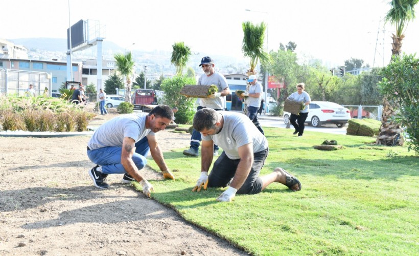 Çiğli Belediyesi’nden yeşillendirme atağı