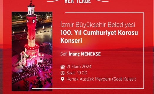 Cumhuriyet Bayramı'na özel 100. Yıl Cumhuriyet Korosu konseri