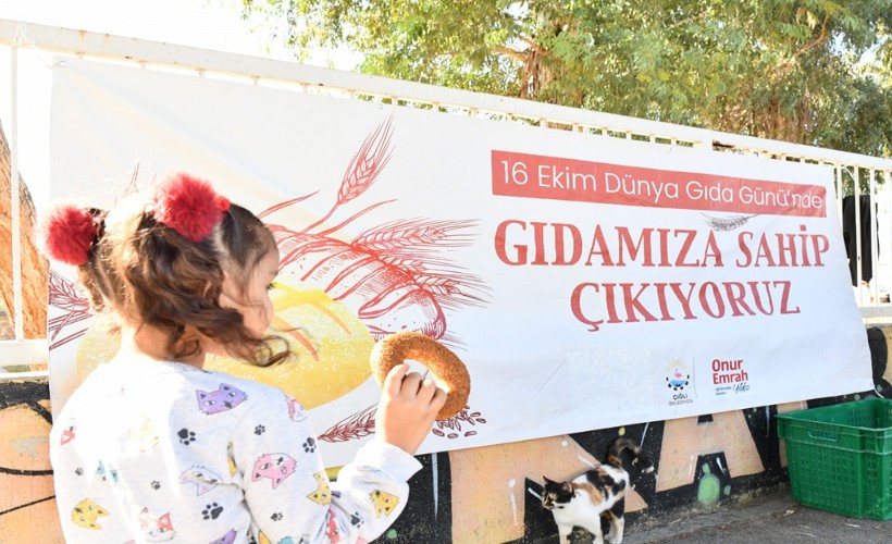 Dünya Gıda Günü’nde simitli farkındalık