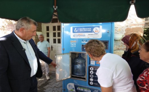 Güzelbahçe Belediyesi'nden 15 günde ikinci SUmatik hizmeti