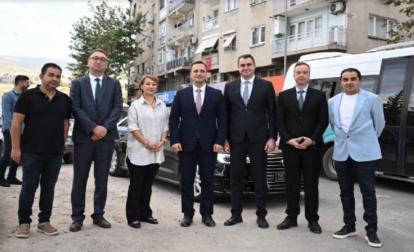 İZSU’nun Bornova’daki çalışmalarına yerinde inceleme